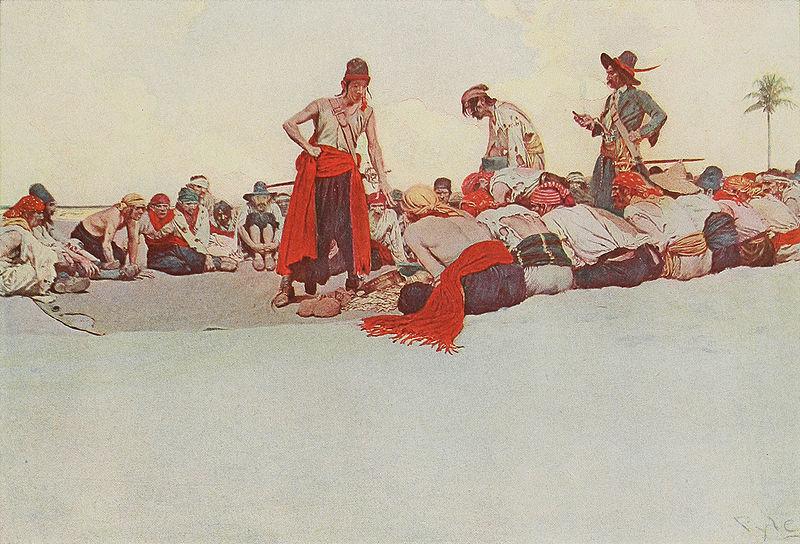 Howard Pyle So the Treasure was Divided